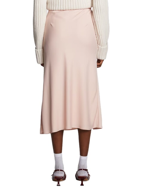 CK Falda larga brillante rubor de p&eacute;talos - Faldas de mujer