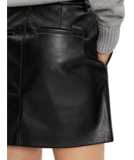 CALVIN KLEIN CK JEANS Minifalda suave ck negro - Faldas de mujer - 4