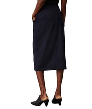 CALVIN KLEIN CK Falda midi de raya diplom&aacute;tica - Faldas de mujer