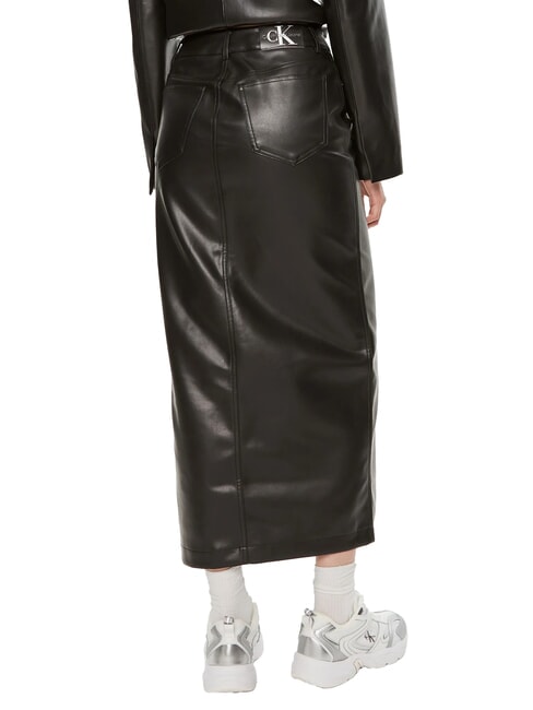 CK JEANS Falda larga ck negro - Faldas de mujer