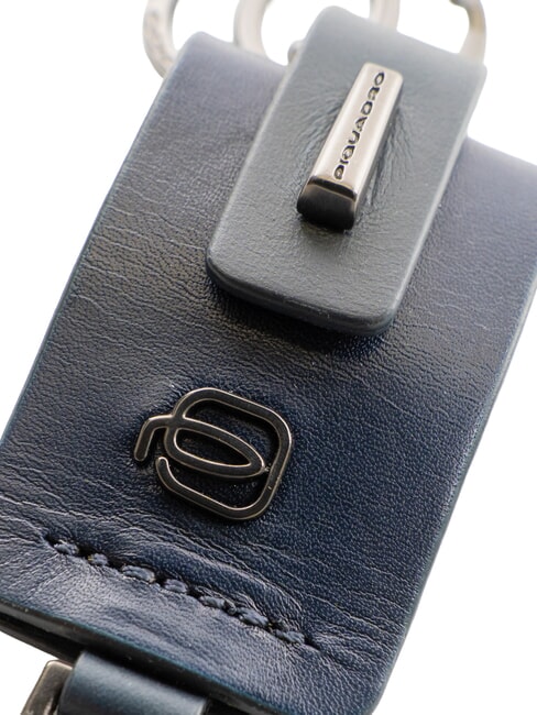 CUBE llavero de doble anilla azul - Llaveros