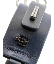 PIQUADRO CUBE llavero de doble anilla azul - Llaveros - 3