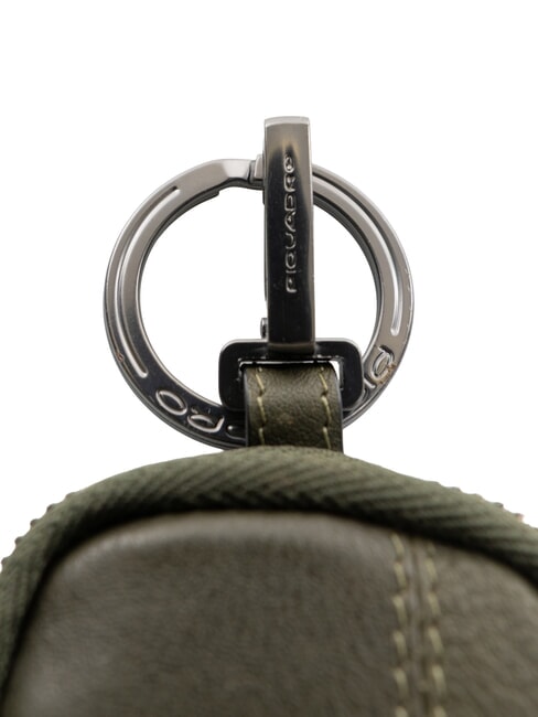 RONNIE  Estuche de cuero para llaves/monedas VERDE - Llaveros