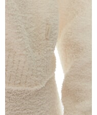 CALVIN KLEIN CK Sudadera de cuello redondo marfil - Sudaderas de mujer - 3