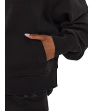 CALVIN KLEIN CK JEANS Sudadera de cuello alto con cremallera completa ck negro - Sudaderas de mujer - 4