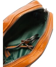 PIQUADRO PAN Estuche de cuero para llaves CUERO - Llaveros - 3