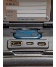 PIQUADRO BIZ Carro de equipaje de mano, soporte para PC negro - Equipaje de mano - 7