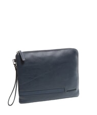 PIQUADRO PAUL Bolso de mano de piel azul - Bolsos Mujer - 2