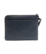 PIQUADRO PAUL Bolso de mano de piel azul - Bolsos Mujer - 4