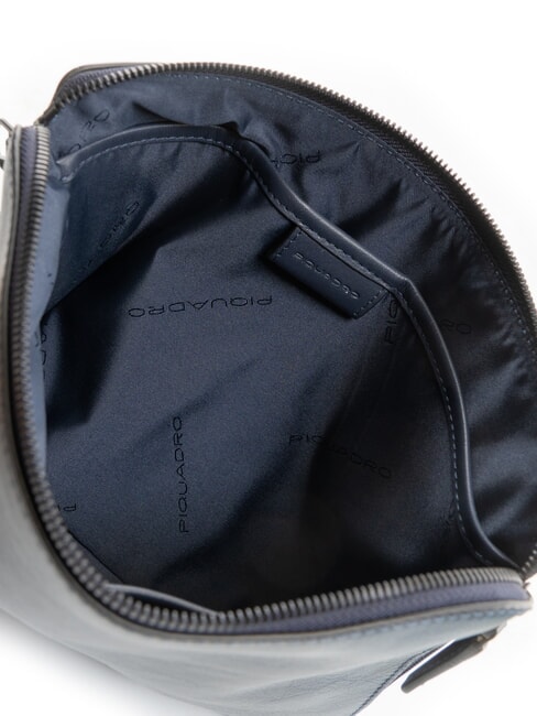 PAUL Bolso de mano de piel azul - Bolsos Mujer