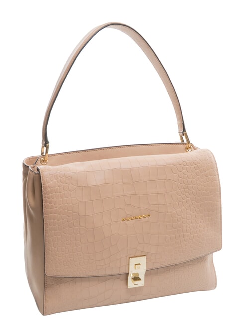 DAFNE Bolso para tablet de piel coco/rosa - Bolsos Mujer