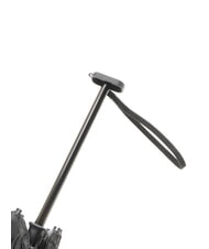 PIQUADRO NABUCCO Mini paraguas con funda de piel negro - Paraguas - 5