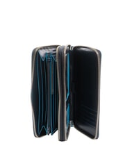 PIQUADRO BLUE SQUARE Portadocumentos en piel azul - Accesorios de viaje - 2