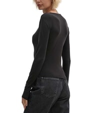 CALVIN KLEIN CK JEANS Camiseta de manga larga con cuello redondo - camiseta