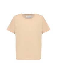 CALVIN KLEIN CK Camiseta de manga corta con cuello redondo caf&eacute; helado - camiseta - 3