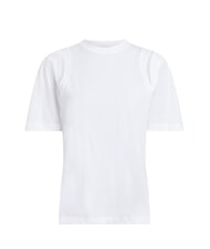 CALVIN KLEIN CK Camiseta de manga corta con corte blanco brillante - camiseta - 4