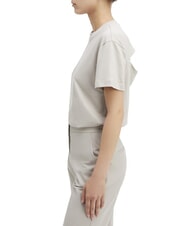 CALVIN KLEIN CK Camiseta de manga corta con espalda recortada guijarro de arena - camiseta - 3