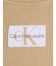 CALVIN KLEIN CK JEANS Camiseta corta de manga corta caqui pálido - camiseta - 3