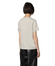 CALVIN KLEIN CK Camiseta de manga corta con cuello redondo guijarro de arena - camiseta - 2