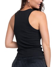 CALVIN KLEIN CK Camiseta sin mangas con espalda deportiva acanalada - camiseta