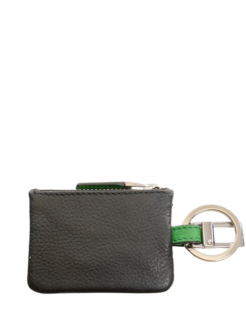 SPLASH  Llavero de cuero NEGRO / VERDE - Llaveros