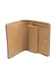 LOVE MOSCHINO LOCKED IN GOLD  Cartera peque&ntilde;a vino - Carteras Mujer - 2