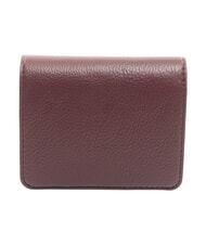 LOVE MOSCHINO LOCKED IN GOLD  Cartera peque&ntilde;a vino - Carteras Mujer - 3