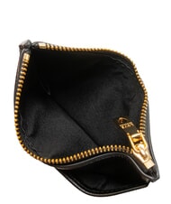 LOVE MOSCHINO LOCKED IN GOLD  Monedero negro - Carteras Mujer - 3