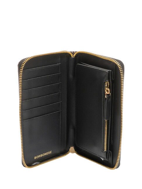 CLASSICA  Cartera con cremallera OP / NATURAL / NEGRO - Carteras Mujer