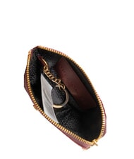 BORBONESE CLASSICA Estuche para monedas con llavero merlot - Llaveros - 2