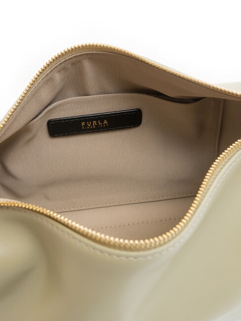 NUVOLA Bolso bandolera mini de piel salvia clara - Bolsos Mujer