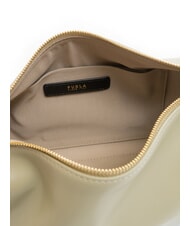 FURLA NUVOLA Bolso bandolera mini de piel salvia clara - Bolsos Mujer - 5