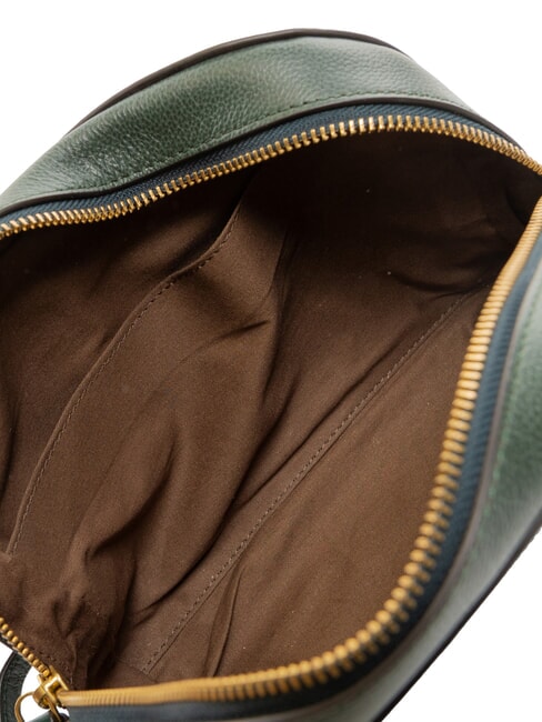 DOMITILLA  Belleza del cuero malaquita de color dorado - Neceser