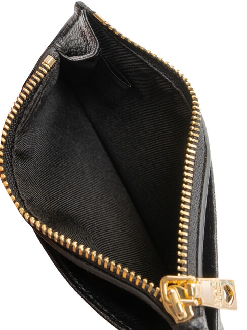 JEWEL Tarjetero plano con cremallera negro - Carteras Mujer
