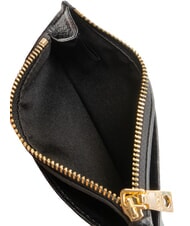 LOVE MOSCHINO JEWEL Tarjetero plano con cremallera negro - Carteras Mujer - 3