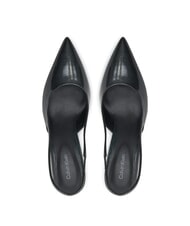 CALVIN KLEIN CK Zapatos de tacón de cuero con tira trasera ck negro - Zapatos Mujer - 3