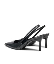 CALVIN KLEIN CK Zapatos de tacón de cuero con tira trasera ck negro - Zapatos Mujer - 5