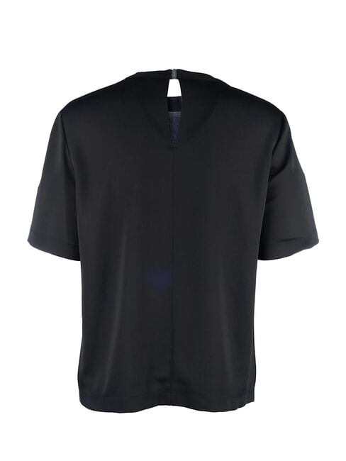 CK Camisa de manga corta de corte relajado ck negro - Camisas
