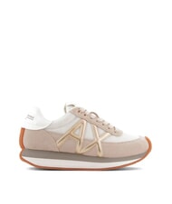 ARMANI EXCHANGE ROYALE SUEDE AIR MESH Zapatillas arena + oro p&aacute;lido - Zapatos Mujer - 2