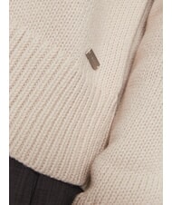 CALVIN KLEIN CK Suéter de cuello alto de corte relajado mañana gris - Suéteres de mujer - 4