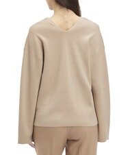 CALVIN KLEIN CK Suéter de cuello en V con mangas anchas ánfora - Suéteres de mujer - 2