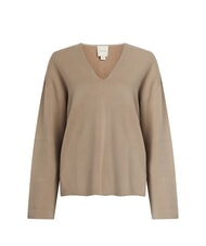 CALVIN KLEIN CK Suéter de cuello en V con mangas anchas ánfora - Suéteres de mujer - 4