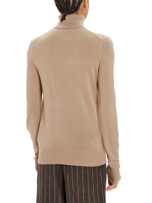 CK Suéter de cuello alto de lana de corte entallado ánfora - Suéteres de mujer