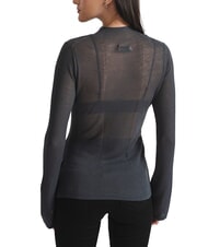 CALVIN KLEIN CK JEANS Suéter de cuello redondo transparente - Suéteres de mujer