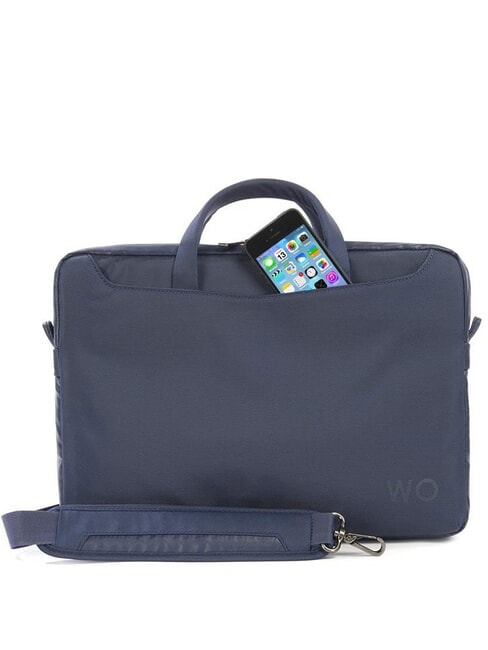 WORK OUT Maletín para portátil de 13" con correa para el hombro azul - Maletines de Trabajo