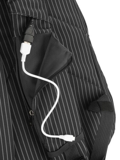 MAGNUM Mochila para portátil 15,6" rayado - Maletines de Trabajo