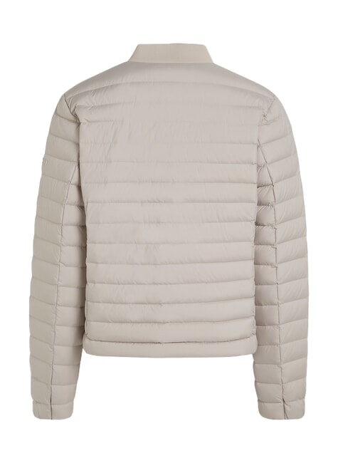 CK Chaqueta corta ligera y acolchada ceniza de madera - Chaquetas de plumas de mujer