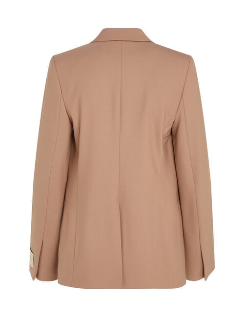 CK Chaqueta blazer de mezcla de lana con un botón ánfora - Chaquetas de mujer