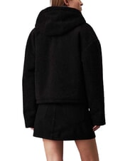 CALVIN KLEIN CK JEANS Chaqueta polar con capucha y cremallera completa - Chaquetas de mujer