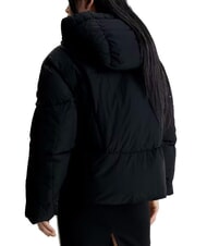 CALVIN KLEIN CK JEANS Chaqueta corta de plumas con cintas con logotipo - Chaquetas de plumas de mujer